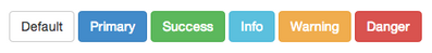 Bootstrap 3 default buttons